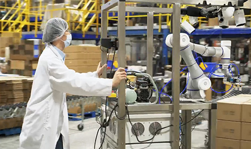 柔性碼垛,模塊化碼垛,協作機器人碼垛,快速部署,產線升級,越疆科技、快速部署