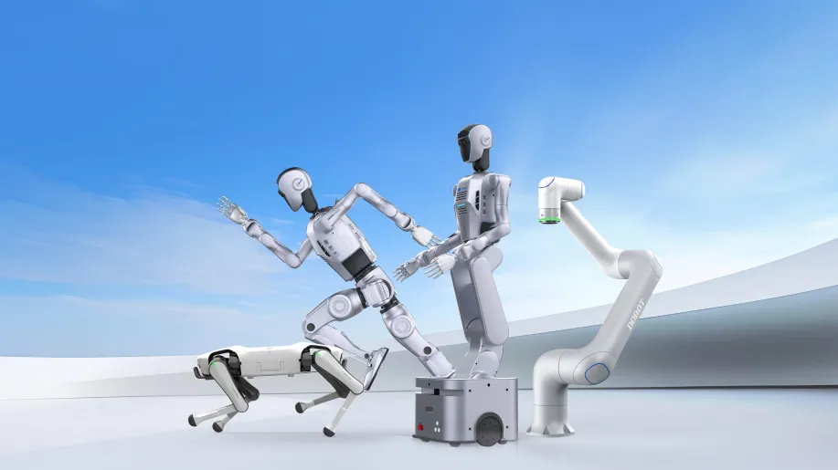 越疆人形機器人:智能接待與導(dǎo)覽、講解與演示、車輛吸塵與外觀巡檢