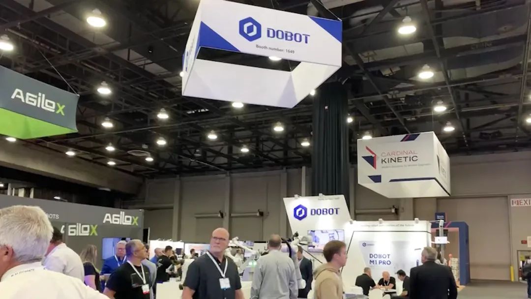 、越疆協(xié)作機(jī)器人閃耀美國(guó)底特律工業(yè)展,彰顯中國(guó)創(chuàng)新硬實(shí)力!